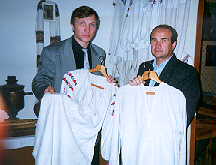 Folk hemp clothes from Ethnographic Museum